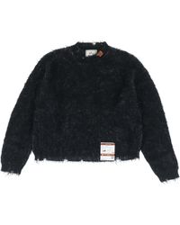 Maison Mihara Yasuhiro Brushed Knit P - Black