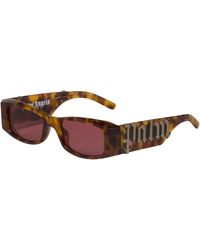 Mens Accessories Sunglasses Palm Angels Pa01 Sunglasses Purple in Brown for Men 