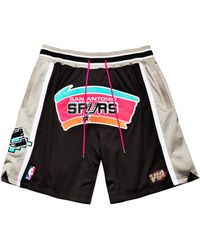 Just Don 90's Shorts-san Antonio Spurs - Multicolour