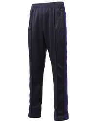 Needles - Narrow Track Pant - Poly Smooth - Lyst