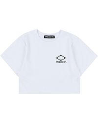 MSCHF Cropped T-shirt - White