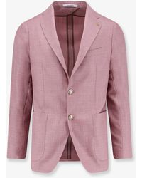 Tagliatore - Virgin Wool, Silk And Linen Blazer - Lyst
