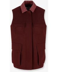 Max Mara - Aeroso Wool, Alpaca And Cashmere Sleeveless Coat - Lyst