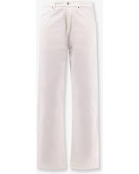 NUMERI 123456789 - Cotton Trousers - Lyst