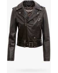 Golden Goose - Leather Jacket - Lyst