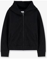 Entire studios - Eternal Zip Cotton Sweatshirt - Lyst