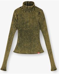 DIESEL - T-Clawa Stretch Cotton T-Shirt - Lyst