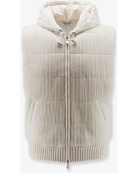 Gran Sasso - Sleeveless Virgin Wool Jacket - Lyst
