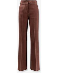 Pinko - Viscose Trousers - Lyst