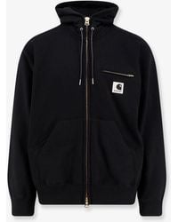 SACAI X CARHARTT WIP - Cotton Sweatshirt With Double Logo Patch - Lyst
