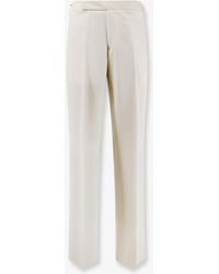 Lardini - Pure Virgin Wool Trousers - Lyst