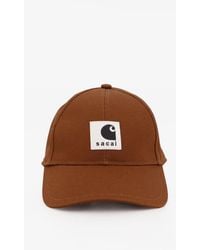 SACAI X CARHARTT WIP - Carhartt Wip Duck Cotton Baseball Hat - Lyst