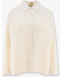 Aspesi - Wool Jacket With Buttons - Lyst
