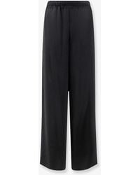 Vince - Trousers With Side Lace Insert - Lyst