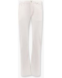 Jacob Cohen - Bard Cotton Stretch Trouser With Iconic Handkerchief - Lyst