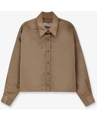 Frankie Shop - Boxy Shirt Arlen Satin - Lyst