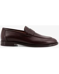 Loro Piana - Sergio Walk Leather Loafers - Lyst