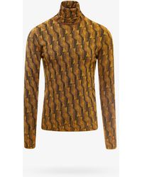 prada yellow sweater