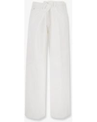 Agolde - Vana Fold Jean Regenerative Denim Trousers - Lyst