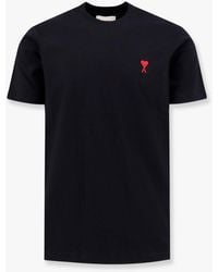 Ami Paris - De Coeur Cotton T-Shirt - Lyst