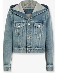 Alaïa - Trucker Denim Jacket - Lyst