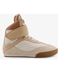 Chloé - Kick High-Top Sneakers - Lyst