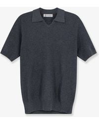 Brunello Cucinelli - Polo Shirt Cotton - Lyst
