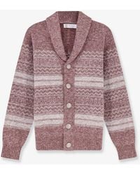 Brunello Cucinelli - Alpaca, Cashmere And Wool Blend Cardigan - Lyst