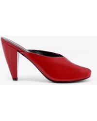 Jude - Paw Mule Patent Leather Sandals - Lyst