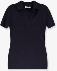 Max Mara - Albero Virgin Wool Polo Shirt - Lyst