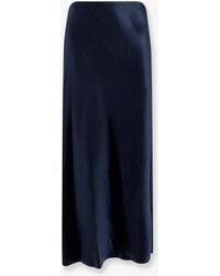 Vince - Naia Acetate Long Skirt - Lyst