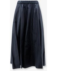 Aspesi - Taffeta' Long Skirt - Lyst