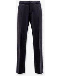 Moncler - Wool Blend Trousers - Lyst