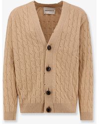 Amaranto - Wool And Cashmere Cardigan - Lyst