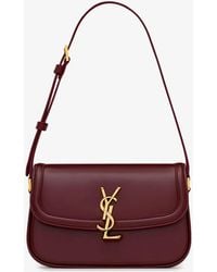 Saint Laurent - Solferino Mini Leather Shoulder Bag - Lyst