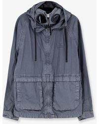C.P. Company - C.P.Company Cated Cotton Blend Jacket - Lyst
