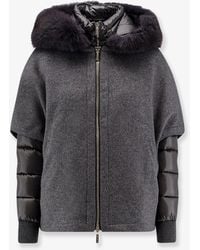 Moorer - Pegaso-Cwr Sleeveless Wool And Cashmere Coat - Lyst
