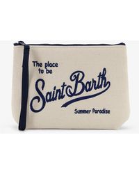 MC2 Saint Barth - Aline Canvas Clutch - Lyst