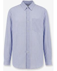 Tonywack - Lyocell Shirt With Striped Motif - Lyst