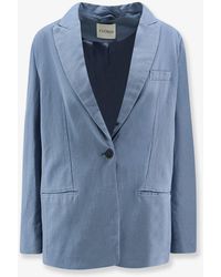 Closed - Virgin Wool Blend Blazer - Lyst