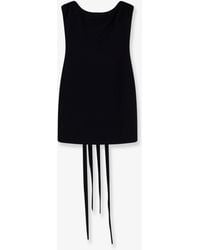 The Attico - Viscose Blend Mini Dress - Lyst