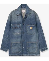 Carhartt - Aden Chore Coat 'Bradenton' Denim Jacket - Lyst