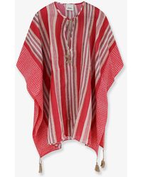 Isabel Marant - Loreliz Cotton And Silk Beach Robe Dress - Lyst