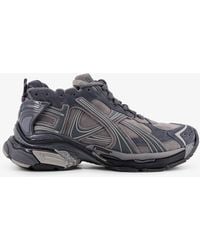 Balenciaga - Runner Low-Top Suede Sneakers - Lyst
