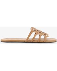 Loewe - Sandals Paula's Ibiza Leather - Lyst