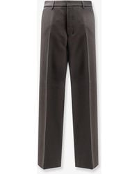 Ami Paris - Virgin Wool Trousers - Lyst