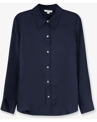 Vince - Silk And Viscose Blend Shirt - Lyst