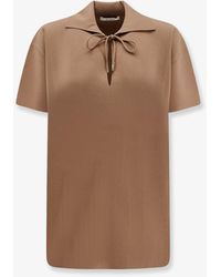 Max Mara - T-Shirts And Polos Viscosa Poliammide - Lyst