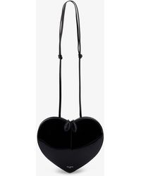 Alaïa - Le Coeur Patent Leather Crossbody Bag - Lyst