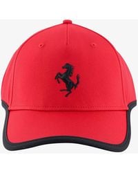 Ferrari Hat - - Man - Red